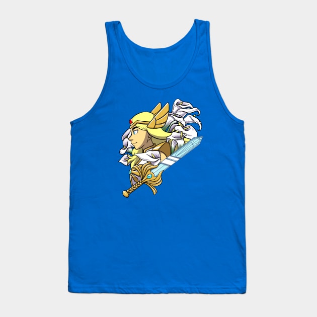 Calla Lily She-Ra Tank Top by NightGlimmer